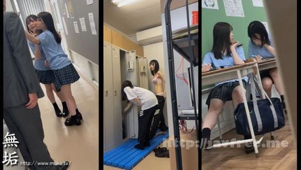 MUKD-476 クズな教師に狙われた少女達 盜撮校內調教、W完墮ち中出し